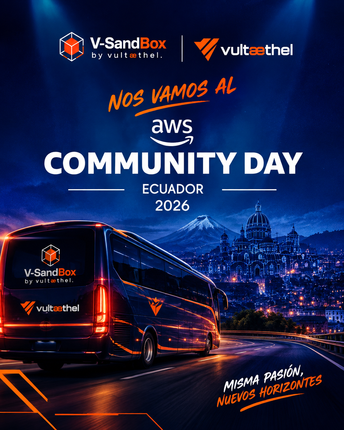 AWS Community Day // 2026 · Cuenca, Ecuador